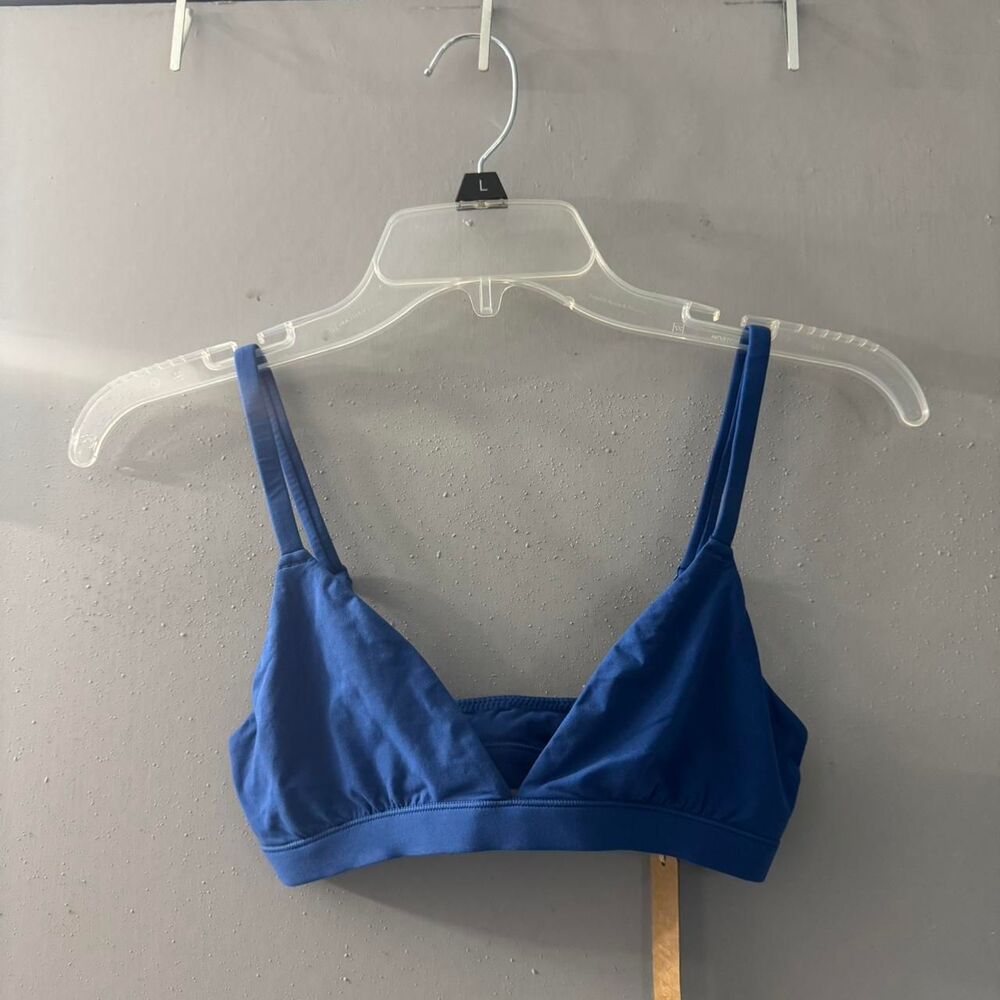 Skims Women's Blue Bra